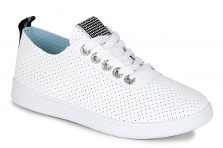 SEA STAR Kobiece trampki, kolor biały. Sportowe. 